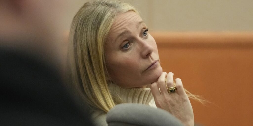 Gwyneth Paltrow not at fault for ski collision, jury decides