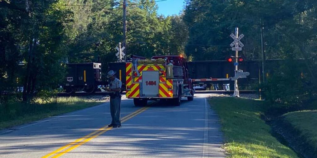 Truck driver dies after collision with train in Ravenel