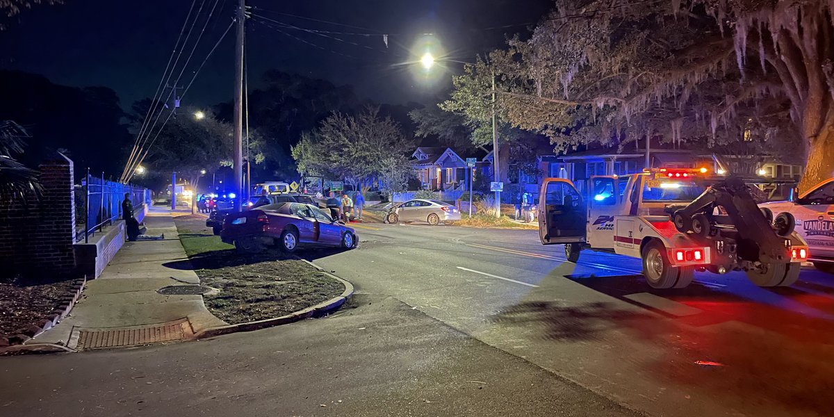 One injured after four-vehicle collision on Market St