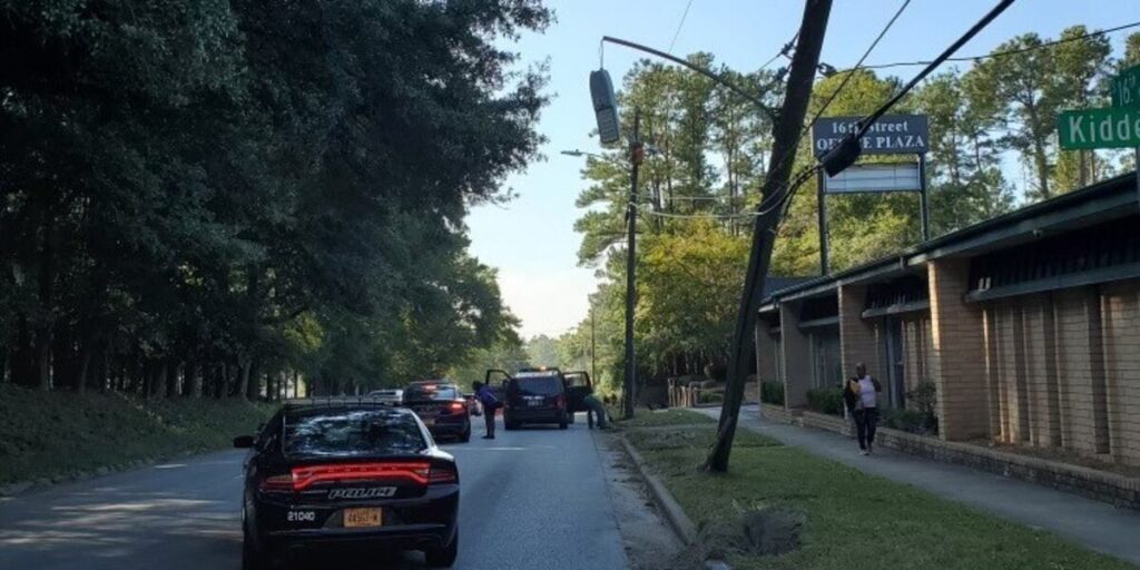 Police: Roadway partially blocked following collision near 16th and Martin streets