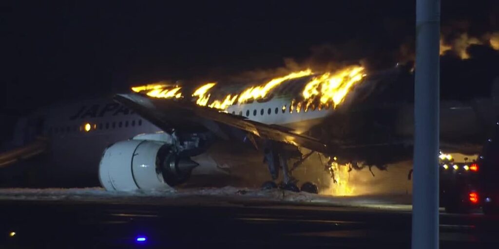 5 coast guard members dead in Japan plane collision