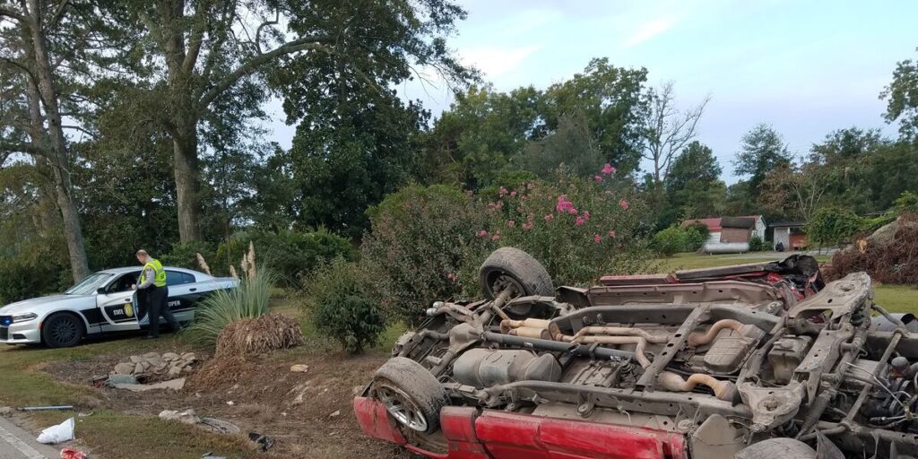 1 dead, 1 airlifted to the hospital following morning collision in Pender County