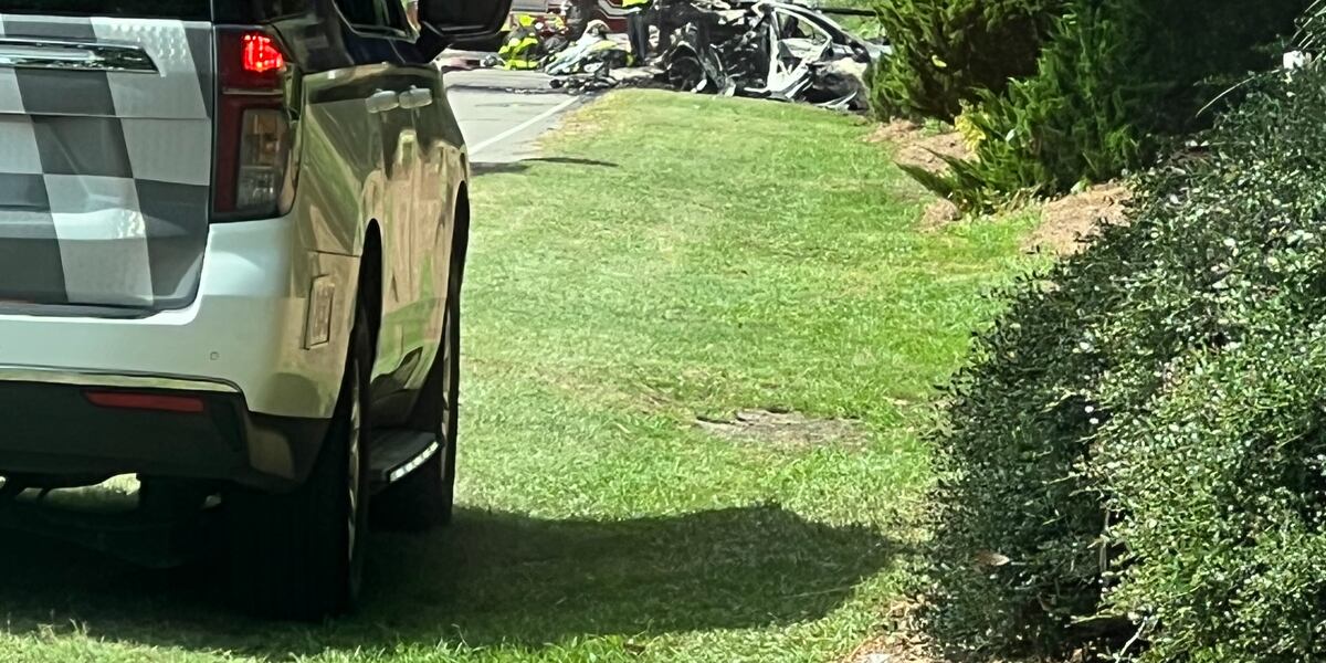 Head on collision and car fire cause scene on Masonboro Loop Road