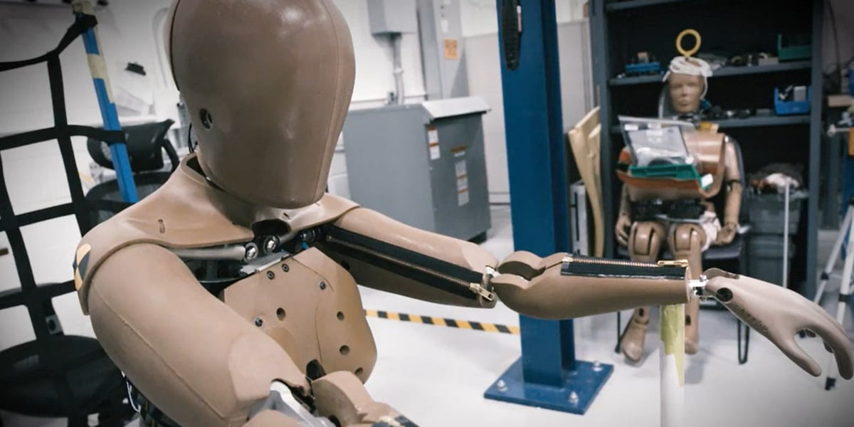 Collision Division: Specifications for updated female crash dummy released