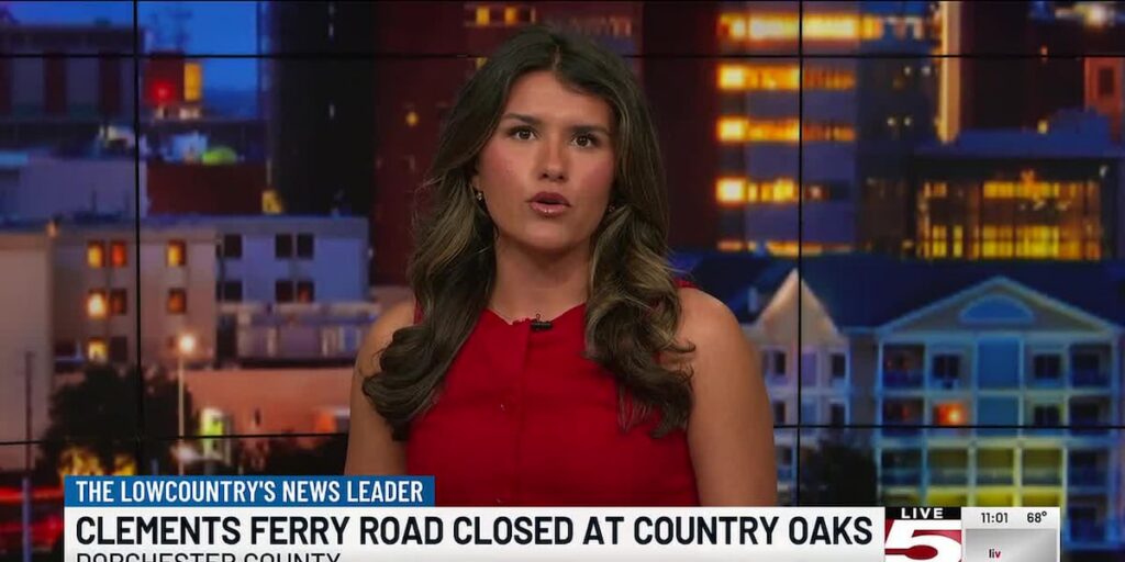 VIDEO: Portion of Clements Ferry Road closed following ‘serious’ collision