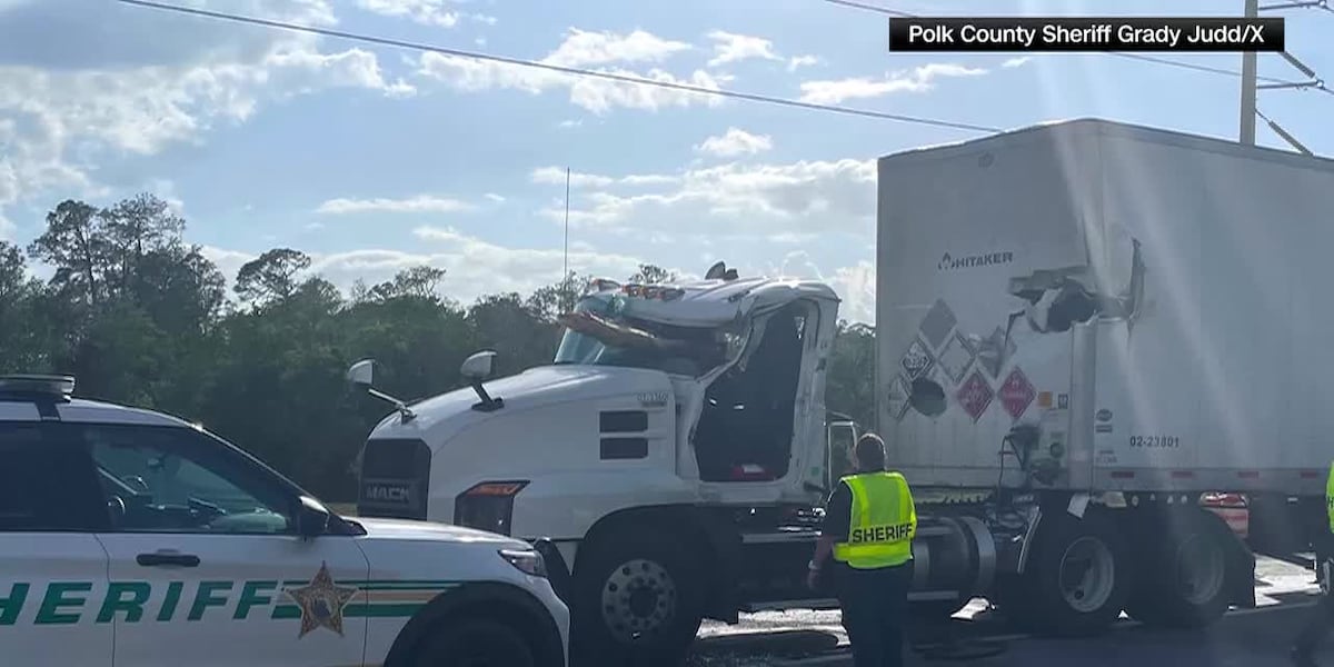 Man dies, tractor-trailer ‘pierced’ by timber in collision